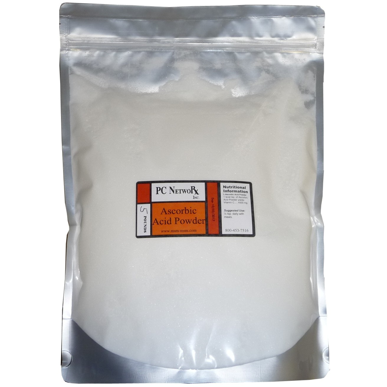 10 lb Bulk Ascorbic Acid Powder