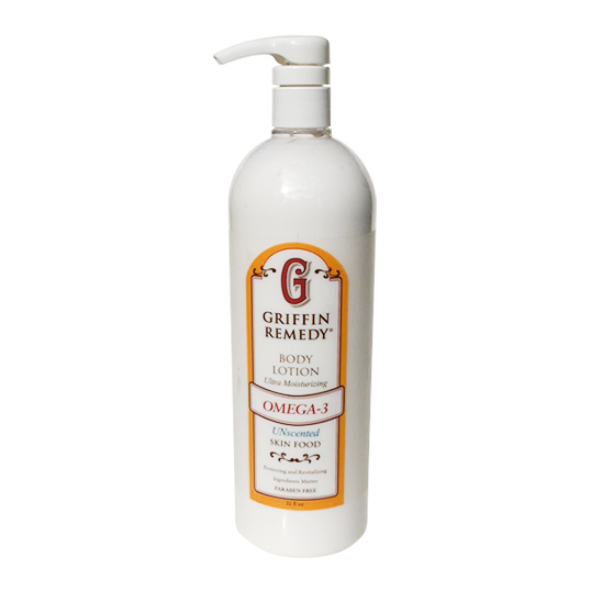 Griffin Remedy Omega-3 Unscented Body Lotion 32 Oz